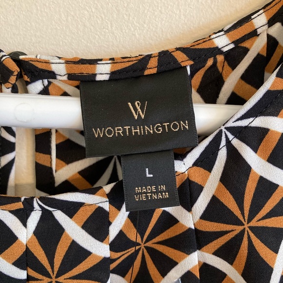 NWT Worthington Blouse - Picture 2 of 9